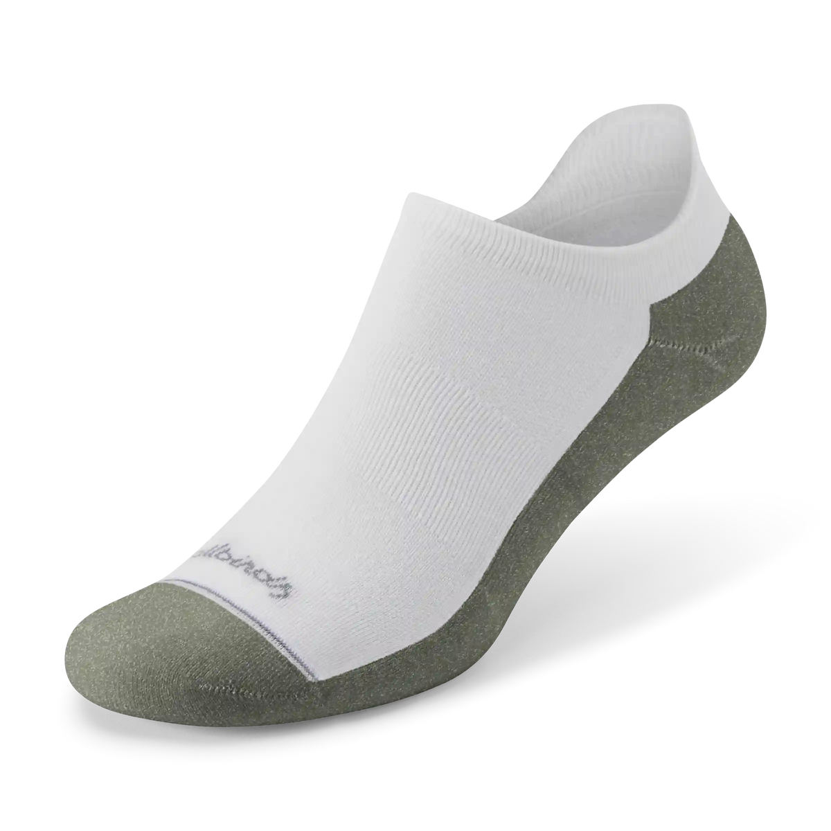 Anytime Ankle Sock - Blizzard/Thunder Green