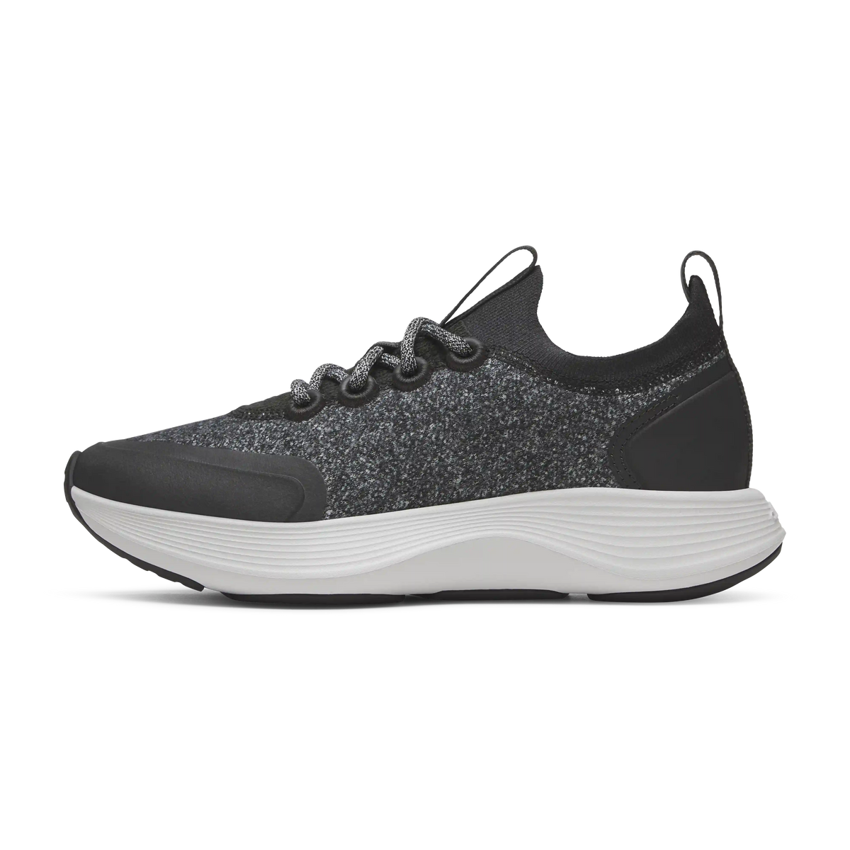 Women's Wool Strider - Dark Grey (Light Grey Sole)